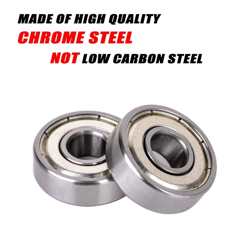 Donepart 684ZZ Small Bearings 4mm x 9mm x 4mm Double Shielded and Pre-Lubricated Deep Groove Ball Bearing (20 Pcs) - Image 4